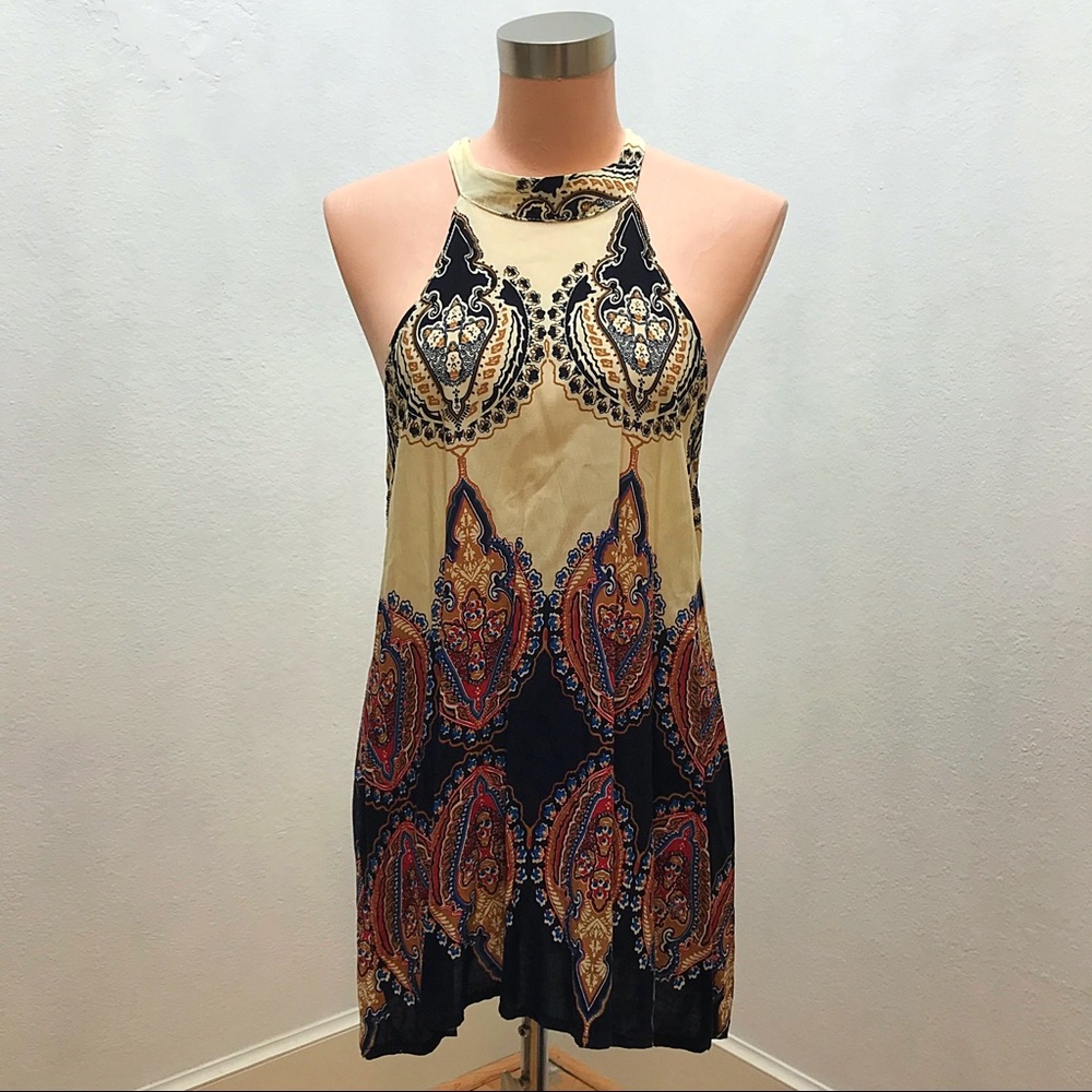 Mengsha Boho Sleeveless Halter Top
